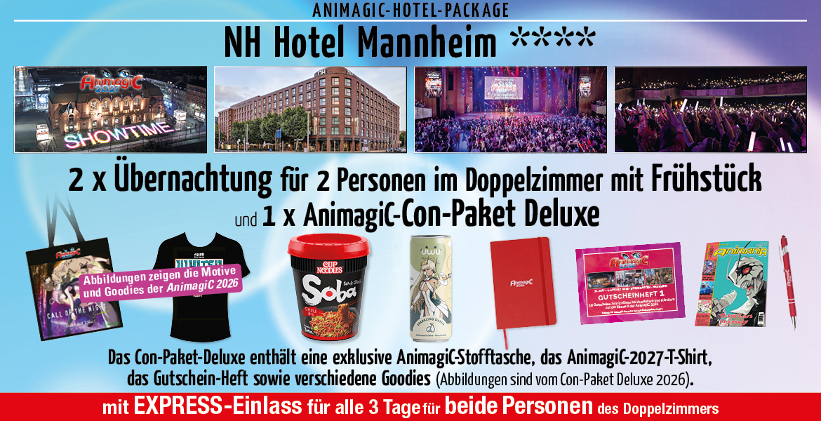 NH Hotel + 1 x Con-Paket Deluxe