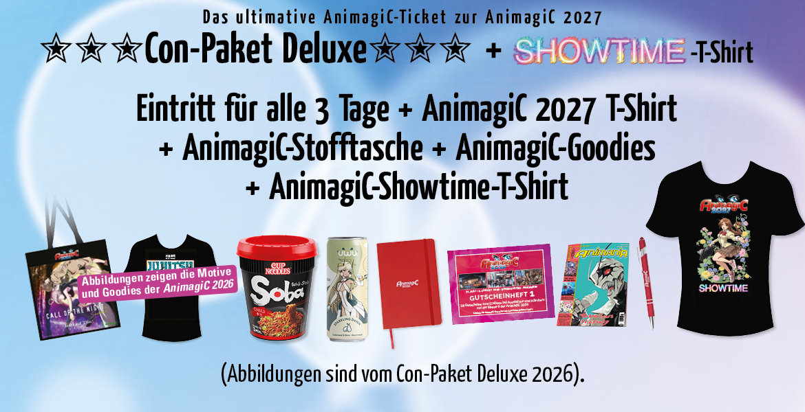  Con-Paket Deluxe mit SHOWTIME-T-Shirt