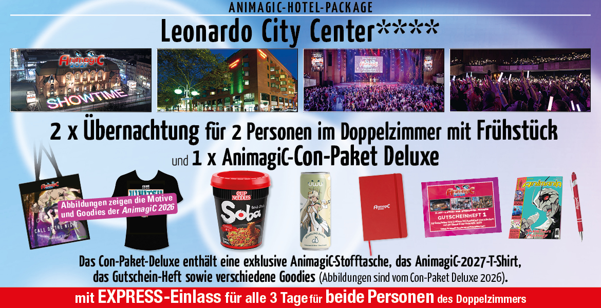 Leonardo City Center + 1 x Con-Paket Deluxe