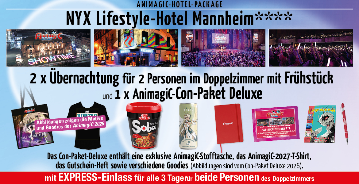 NYX Lifestylehotel + 1 x Con-Paket Deluxe