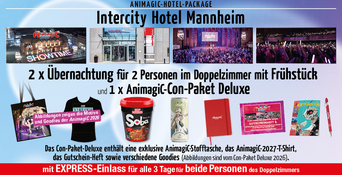 Intercity Hotel + 1 x Con-Paket Deluxe