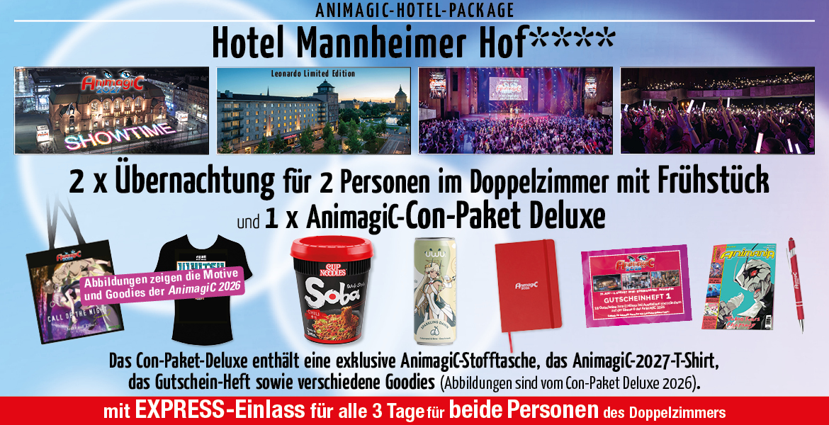 Mannheimer Hof + 1 x Con-Paket Deluxe