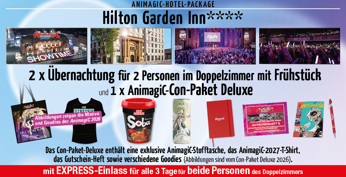 Hilton Garden Inn + 1 x Con-Paket Deluxe