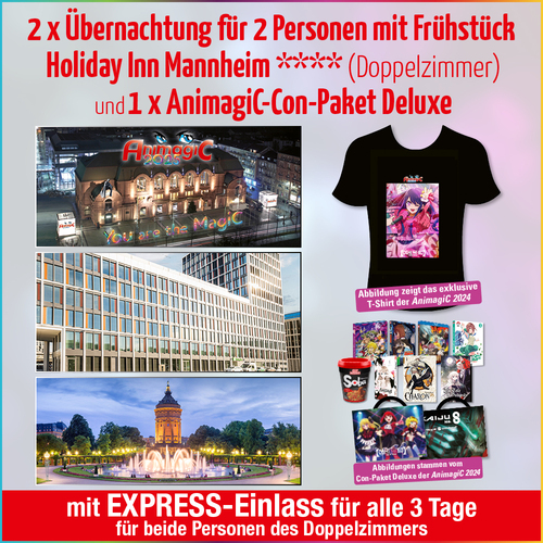 Tickets kaufen für Holiday Inn + 1 x Con-Paket Deluxe am 01.08.2025