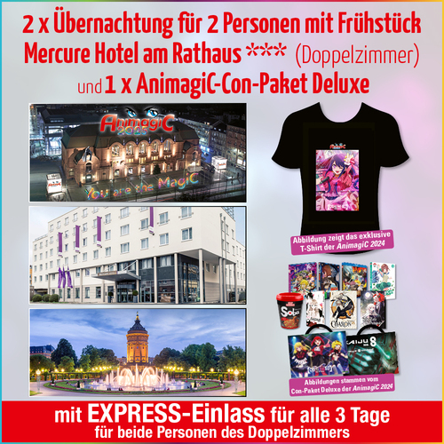 Tickets kaufen für Mercure Hotel am Rathaus + 1 x Con-Paket Deluxe am 01.08.2025