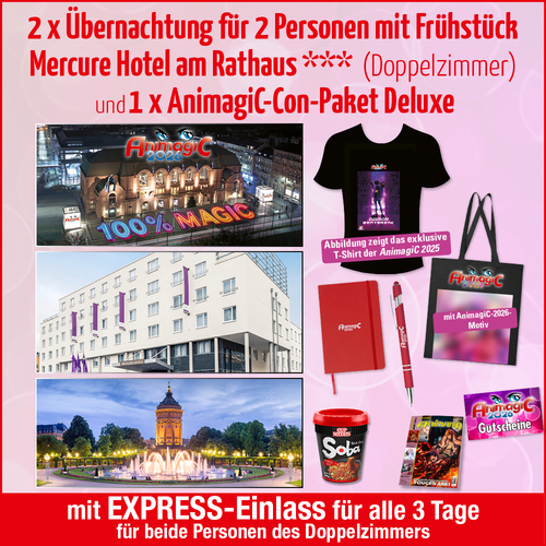 Tickets kaufen für Mercure Hotel am Rathaus + 1 x Con-Paket Deluxe am 31.07.2026