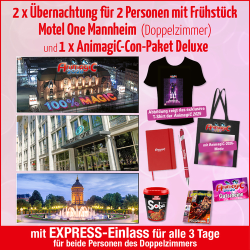 Tickets kaufen für Motel One + 1 x Con-Paket Deluxe am 31.07.2026