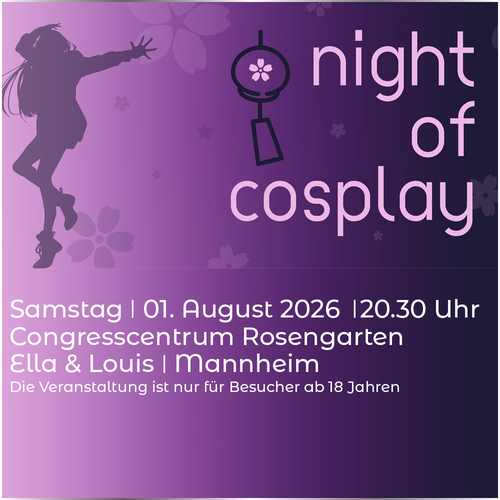 Tickets kaufen für AnimagiC Night of Cosplay 2026 am 01.08.2026
